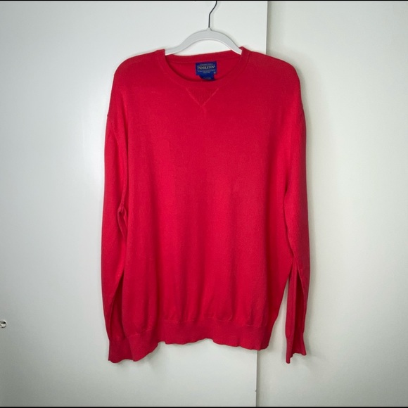 Pendleton Crewneck Cashmere Sweater Long Sleeve XL